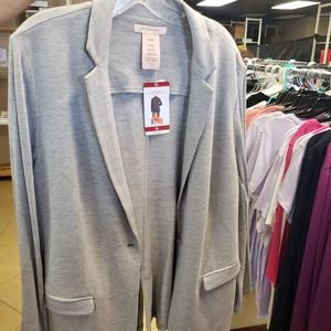 Grey women's blazer
